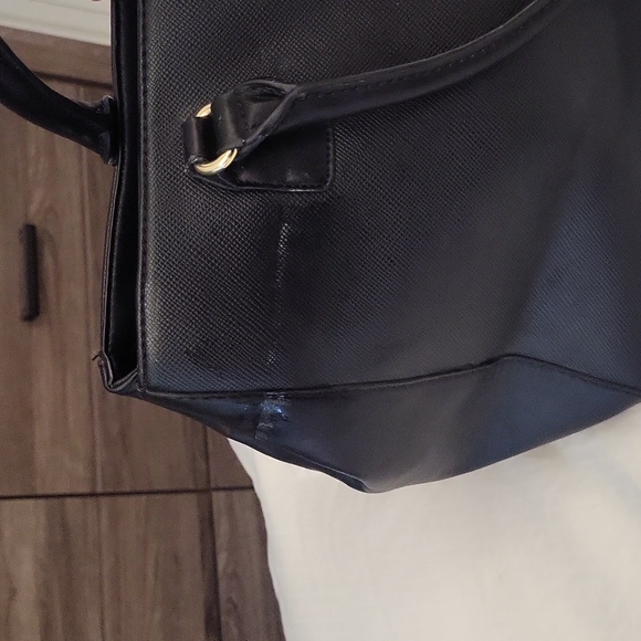 Merona black pocketbook - Picture 3 of 9